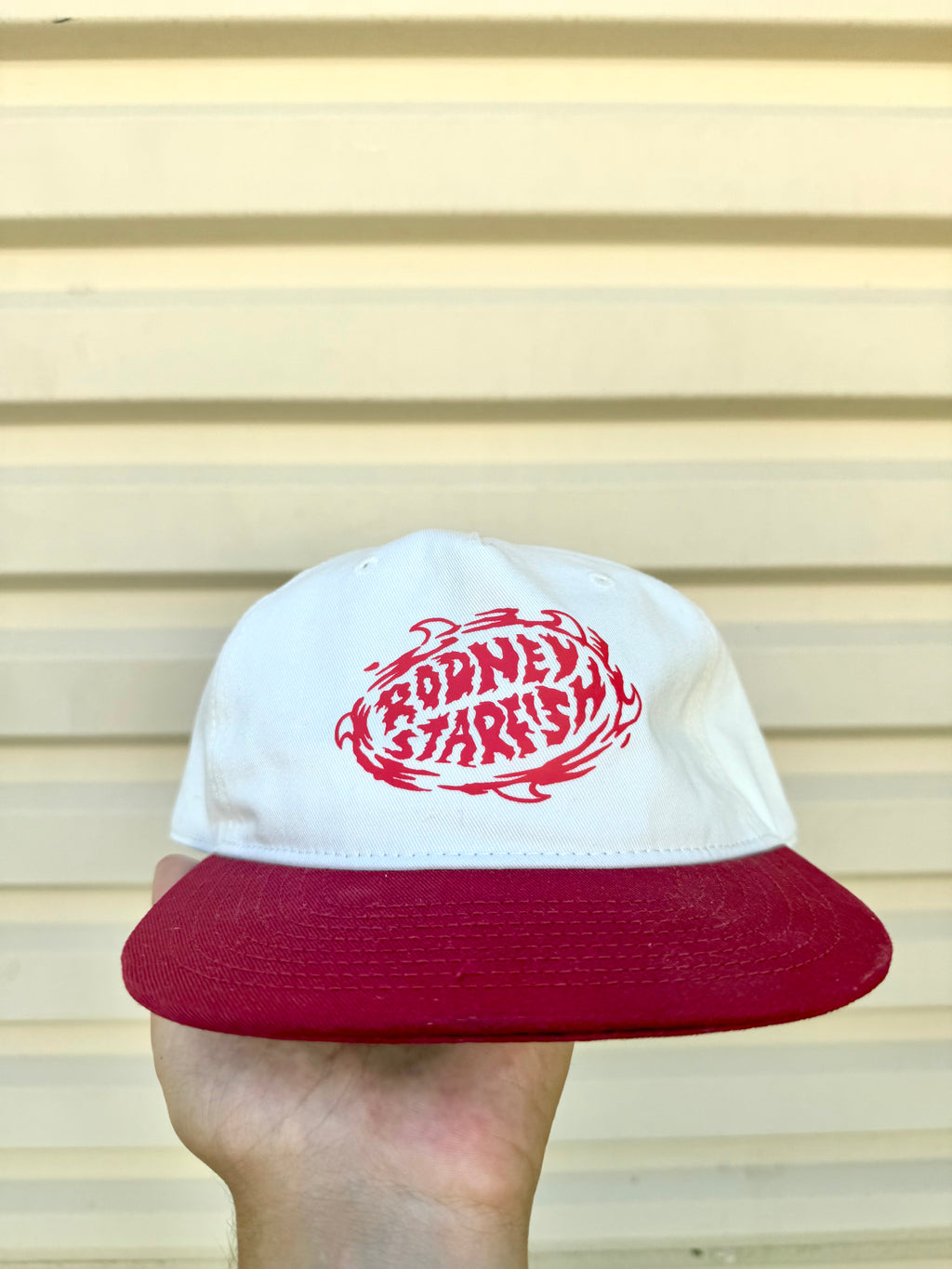Rodneys two-tone hat