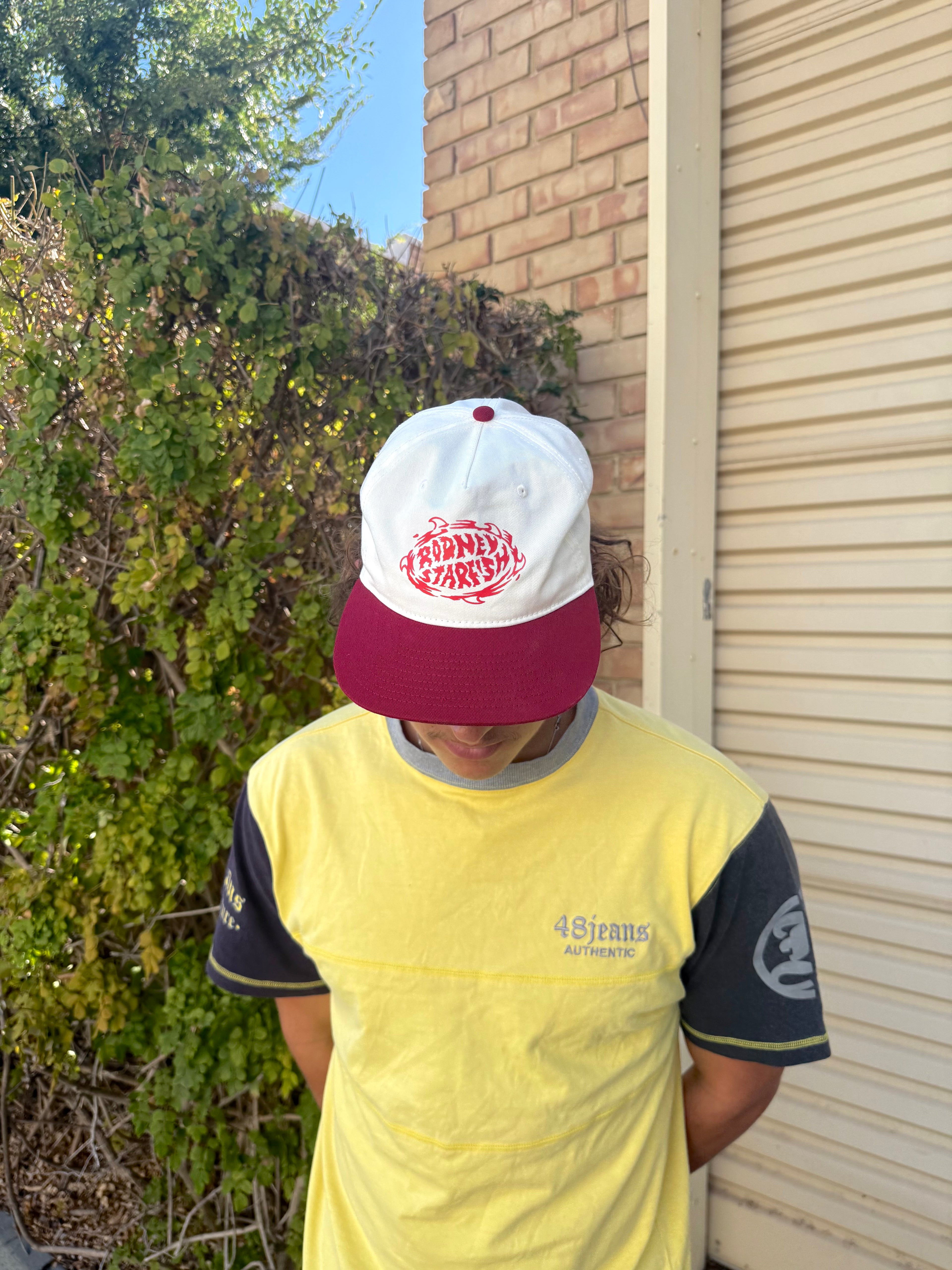 Rodneys two-tone hat